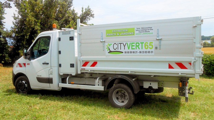 Camion entretien espace vert CityVert65 Camion entretien espace vert CityVert65